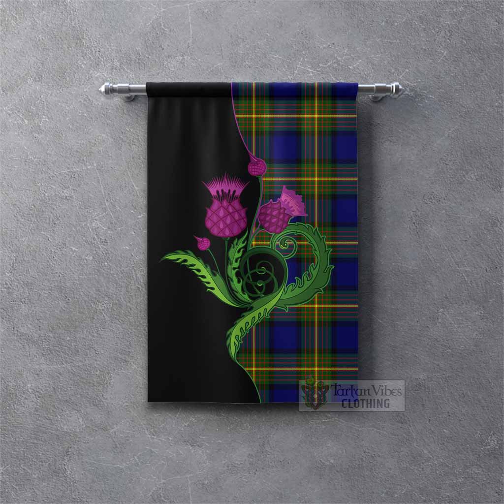 Moore Tartan Gonfalon Traditional Scottish Thistle Rectangle - Tartan Vibes Clothing