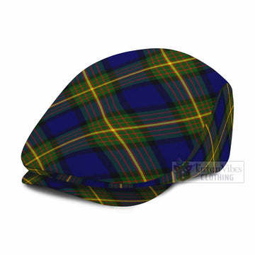 Moore Tartan Flat Cap, Jeff Cap Cross Style - Tartan Vibes Clothing