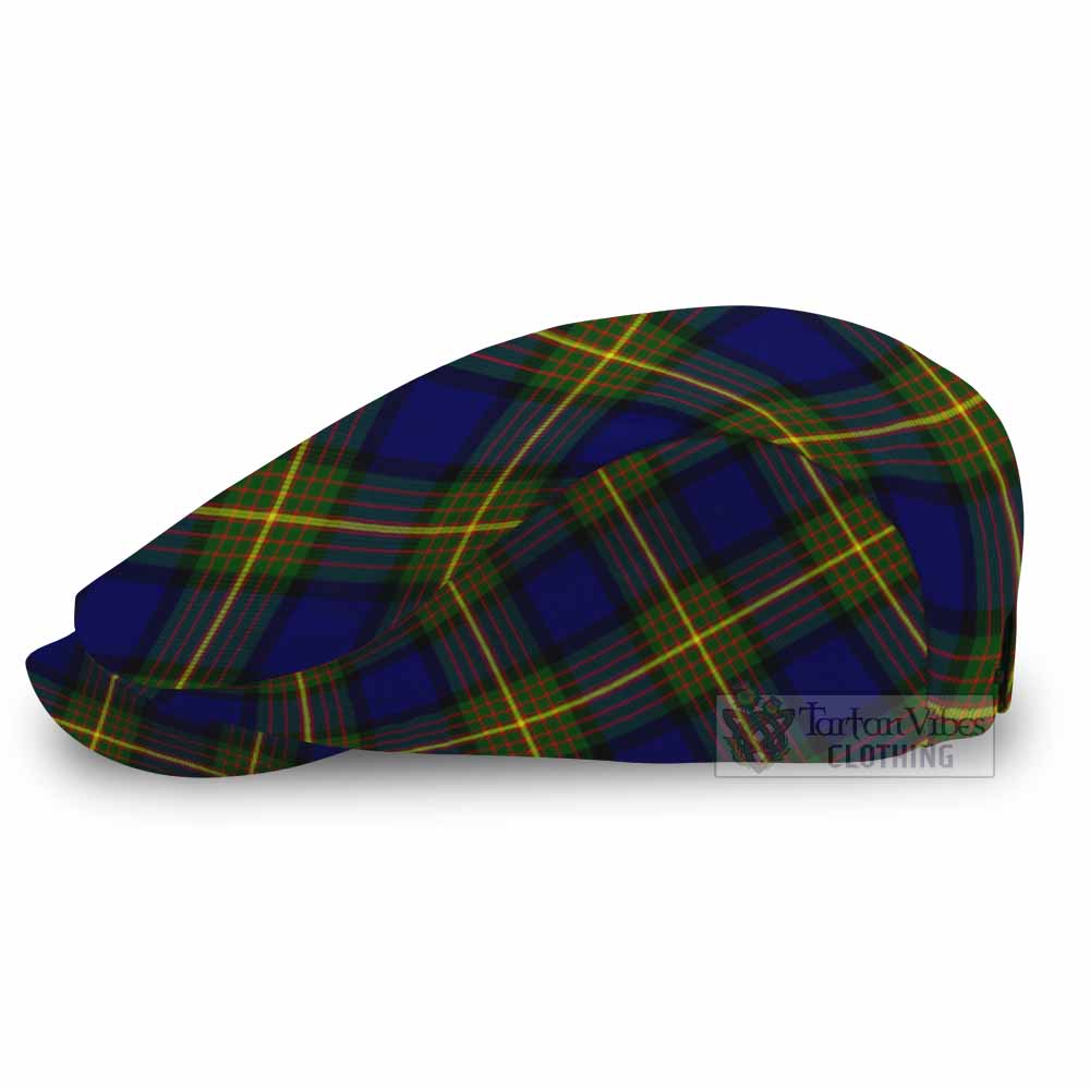 Moore Tartan Flat Cap, Jeff Cap Cross Style - Tartan Vibes Clothing
