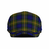 Moore Tartan Jeff Cap, Tartan Flat Cap Jeff Hat - Tartan Vibes Clothing