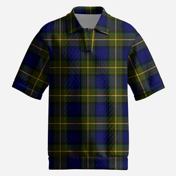 Moore Tartan Men’s Polo Sweater Top