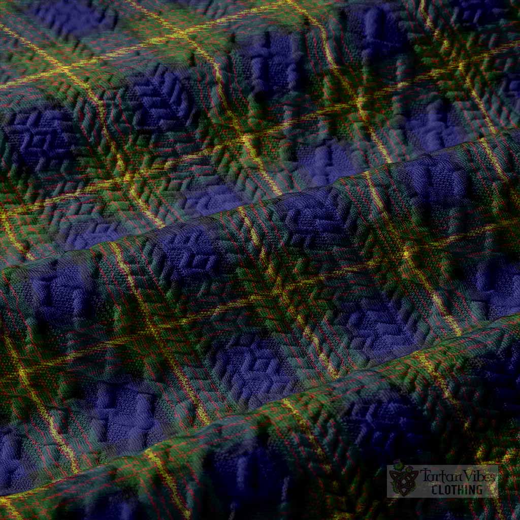 Moore Tartan Men’s Polo Sweater Top with Family Crest