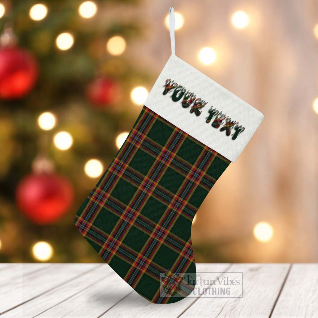 Moran Tartan Christmas Stocking with Personalized Text - Tartan Vibes Clothing