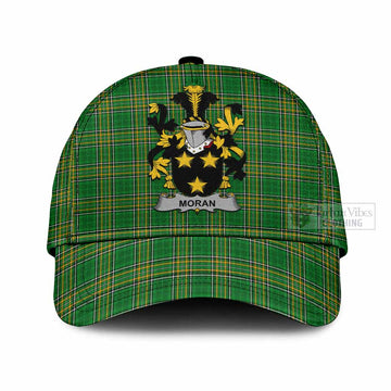 Moran Irish Clan Tartan Classic Cap with Coat of Arms