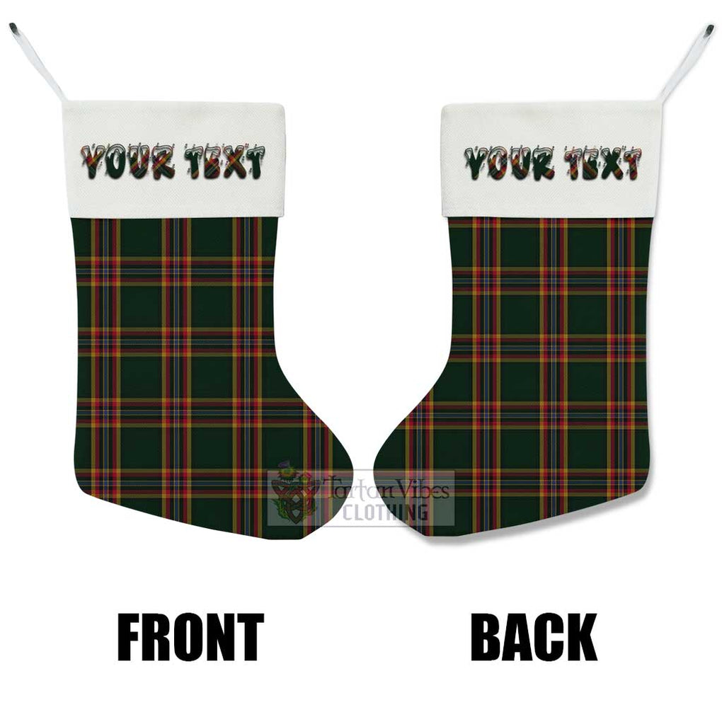 Moran Tartan Christmas Stocking with Personalized Text - Tartan Vibes Clothing