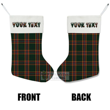 Moran Tartan Christmas Stocking with Personalized Text - Tartan Vibes Clothing