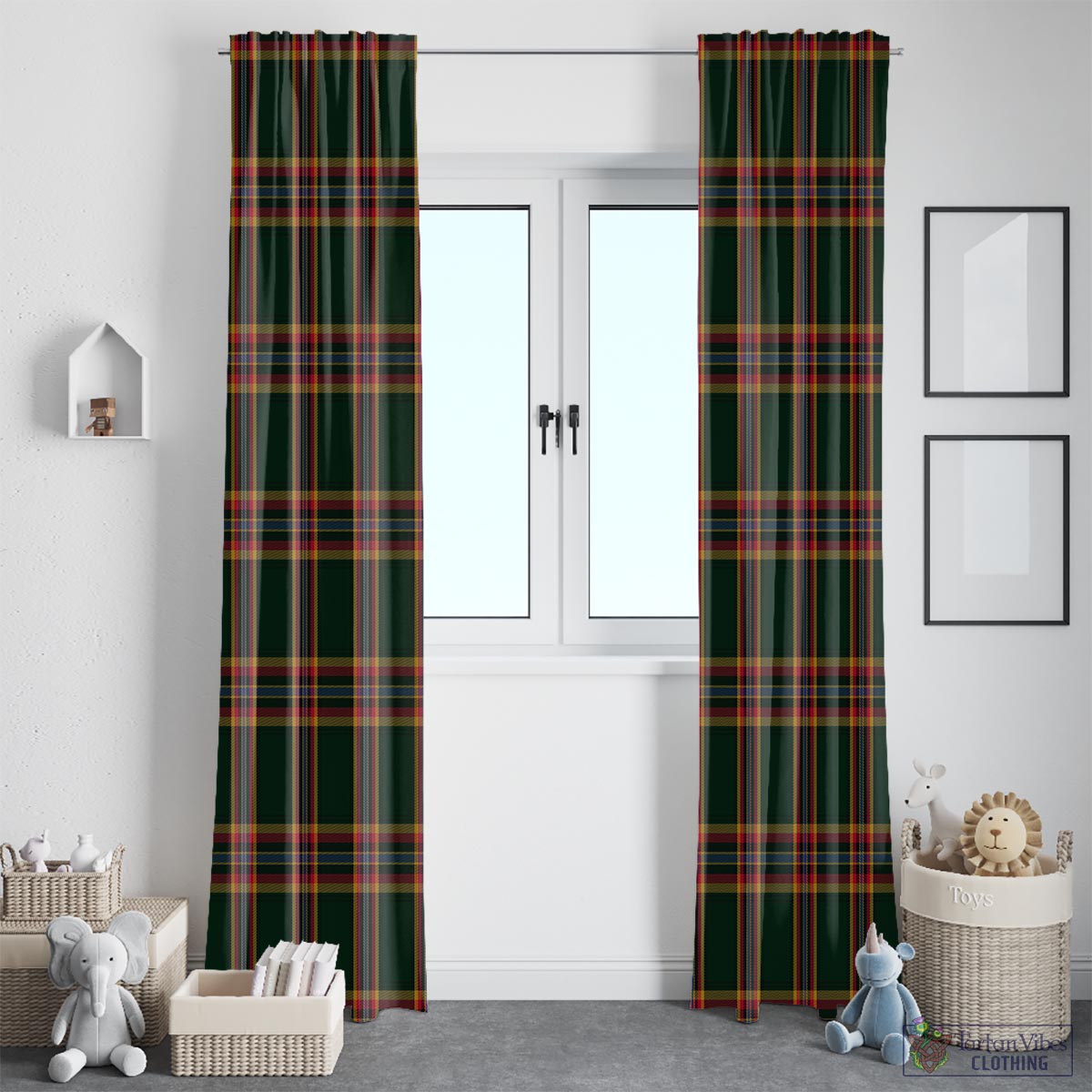 Moran Family Ubique Tartan Window Curtain
