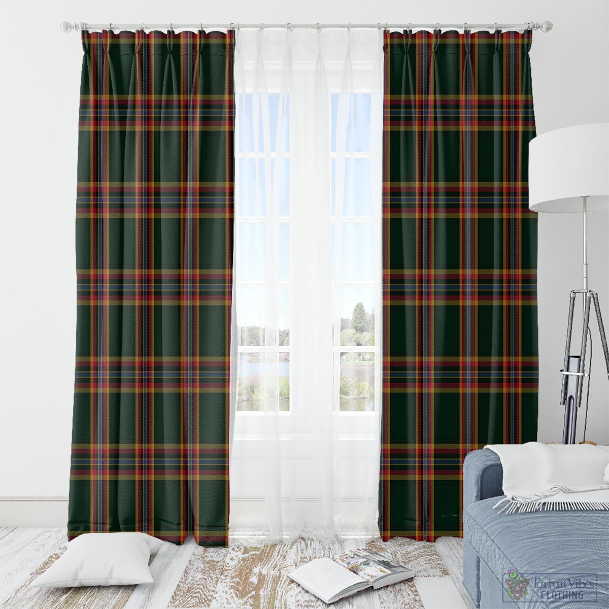 Moran Family Ubique Tartan Window Curtain
