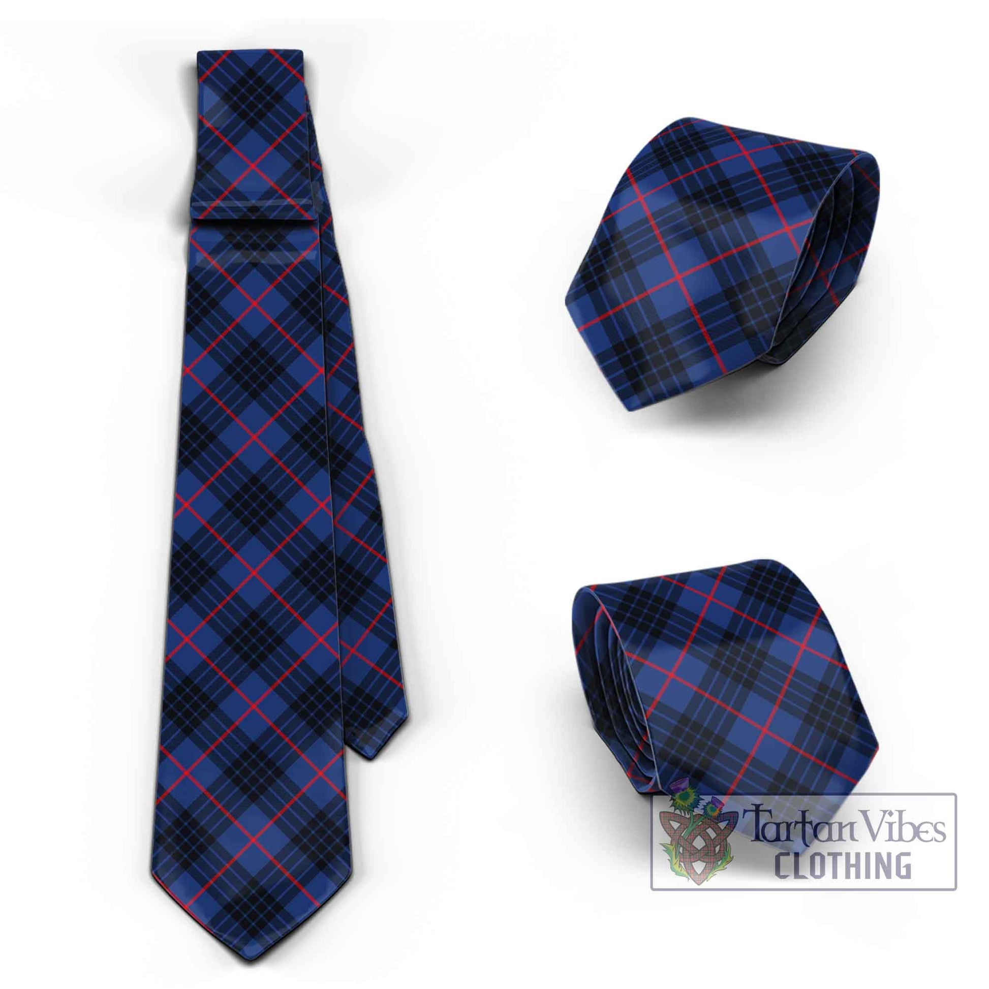 Morgan Tartan Classic Necktie Cross Style Necktie One Size - Tartan Vibes Clothing