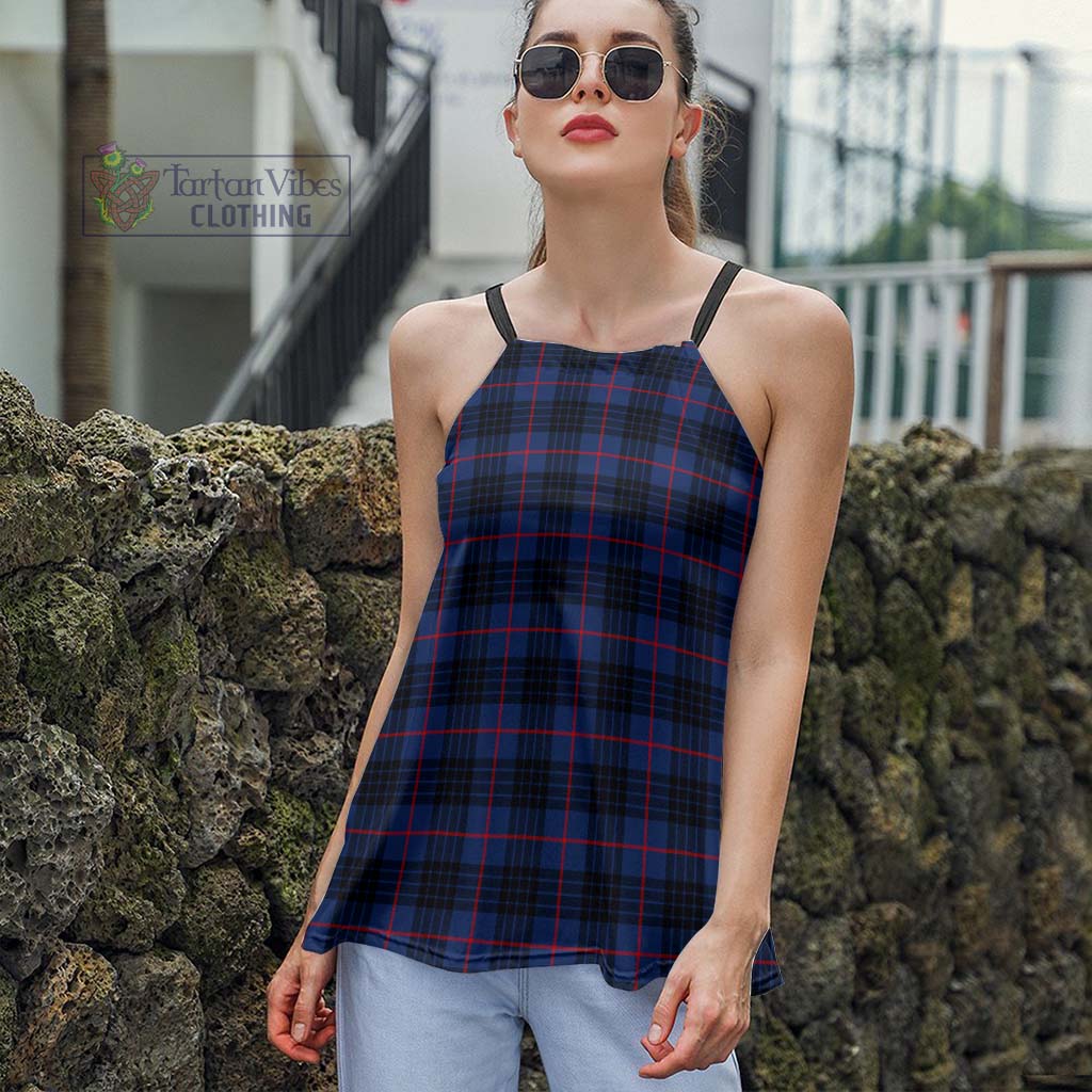 Tartan Vibes Clothing Morgan Tartan Loose Halter Neck Camisole