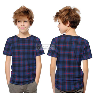 Morgan Tartan Kid T-Shirt Youth XL Size14 - Tartan Vibes Clothing