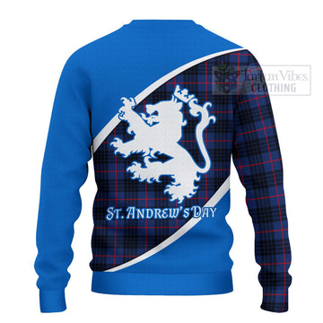 Morgan Family Crest Tartan Ugly Sweater Celebrate Saint Andrew's Day in Style - Tartan Vibes Clothing
