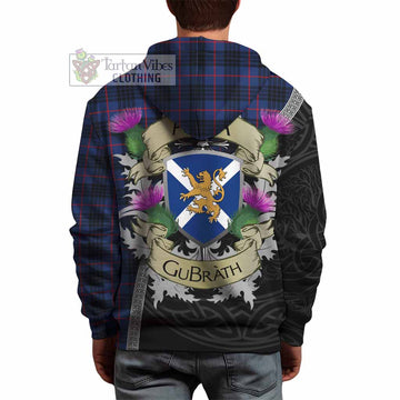 Morgan Tartan Family Crest Hoodie Lion Rampant Royal Thistle Shield Celtic Inspired - Tartan Vibes Clothing