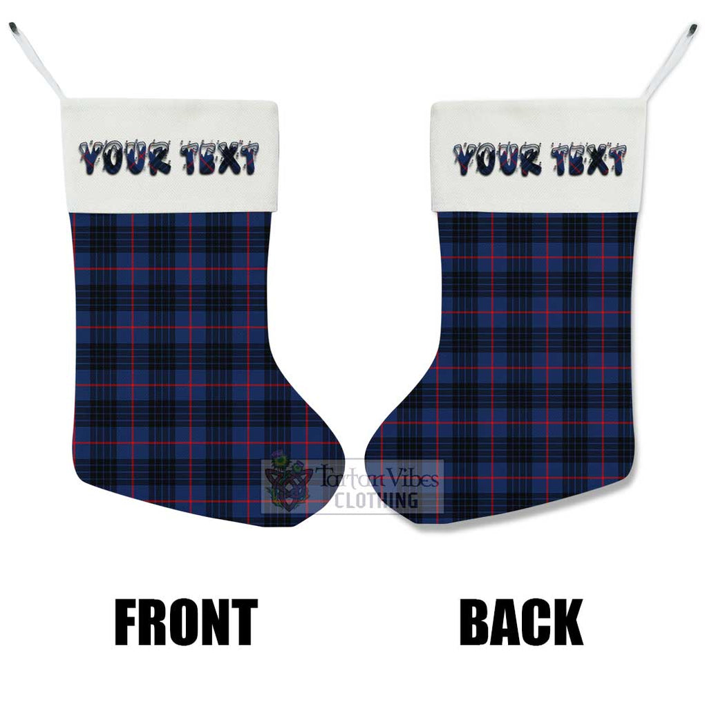 Morgan Tartan Christmas Stocking with Personalized Text - Tartan Vibes Clothing
