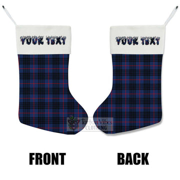 Morgan Tartan Christmas Stocking with Personalized Text - Tartan Vibes Clothing