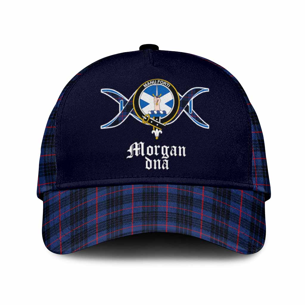 Morgan Clan DNA Tartan Classic Cap Classic Cap Universal Fit - Tartan Vibes Clothing