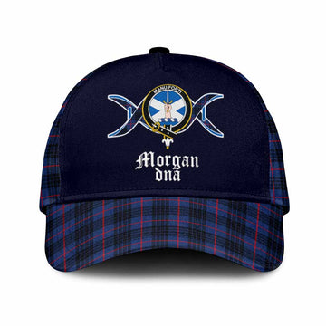 Morgan Clan DNA Tartan Classic Cap Classic Cap Universal Fit - Tartan Vibes Clothing