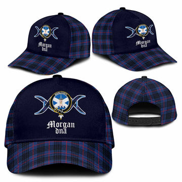 Morgan Clan DNA Tartan Classic Cap - Tartan Vibes Clothing