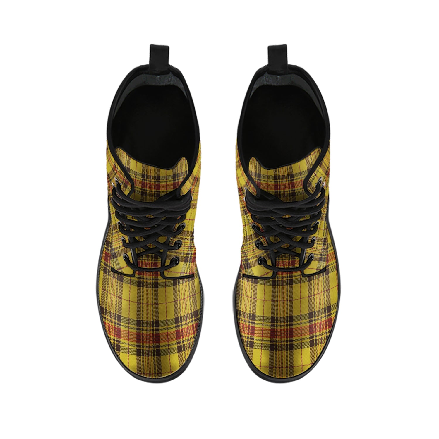 Morgan of Wales Tartan Leather Boots - Tartan Vibes Clothing