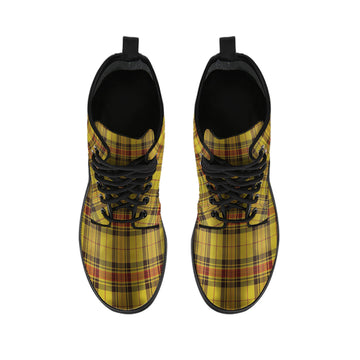 Morgan of Wales Tartan Leather Boots - Tartan Vibes Clothing