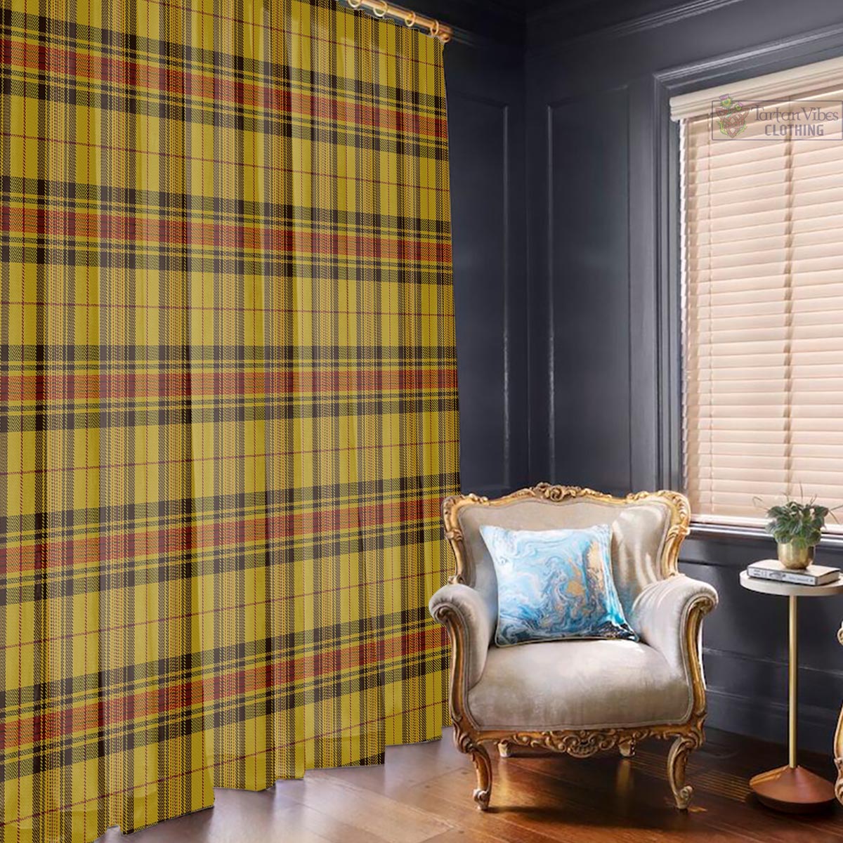 Morgan of Wales Tartan Window Curtain