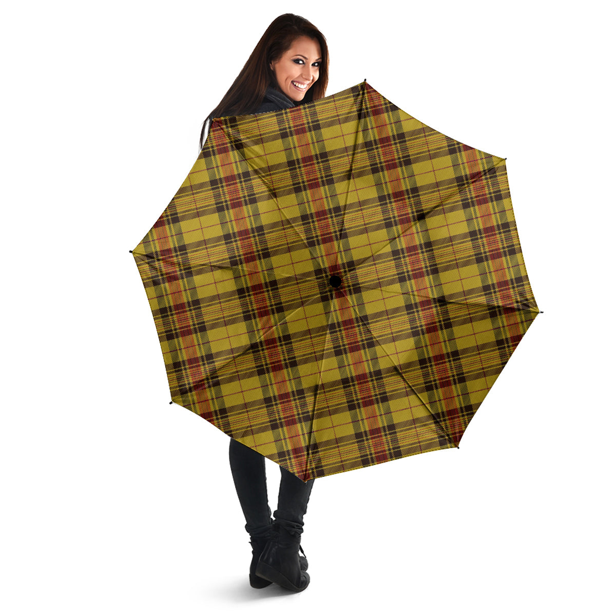 Morgan of Wales Tartan Umbrella - Tartanvibesclothing