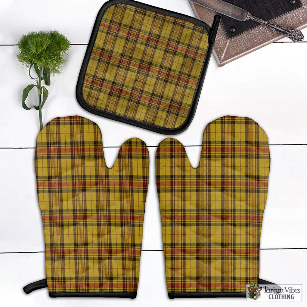 Morgan of Wales Tartan Combo Oven Mitt & Pot-Holder Black - Tartan Vibes Clothing