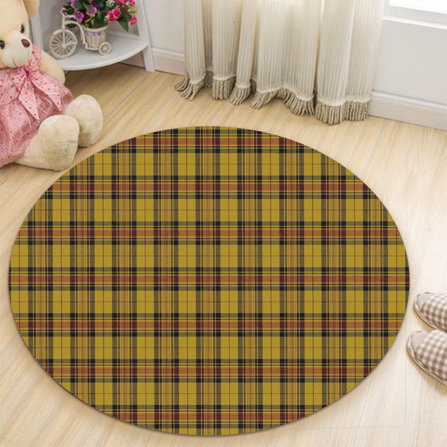 Morgan of Wales Tartan Round Rug - Tartan Vibes Clothing