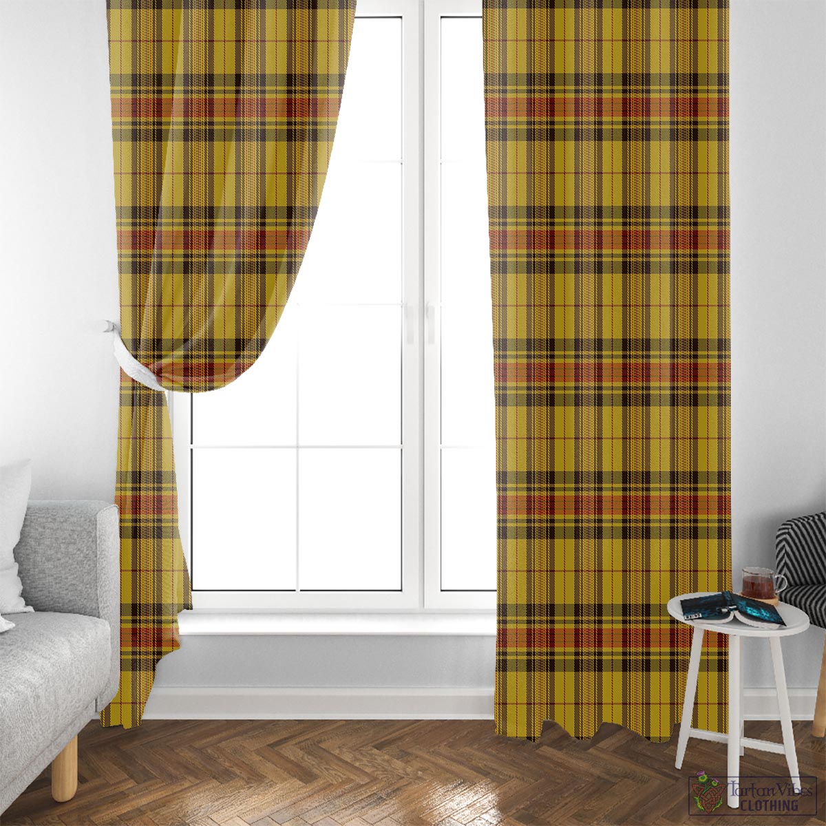 Morgan of Wales Tartan Window Curtain