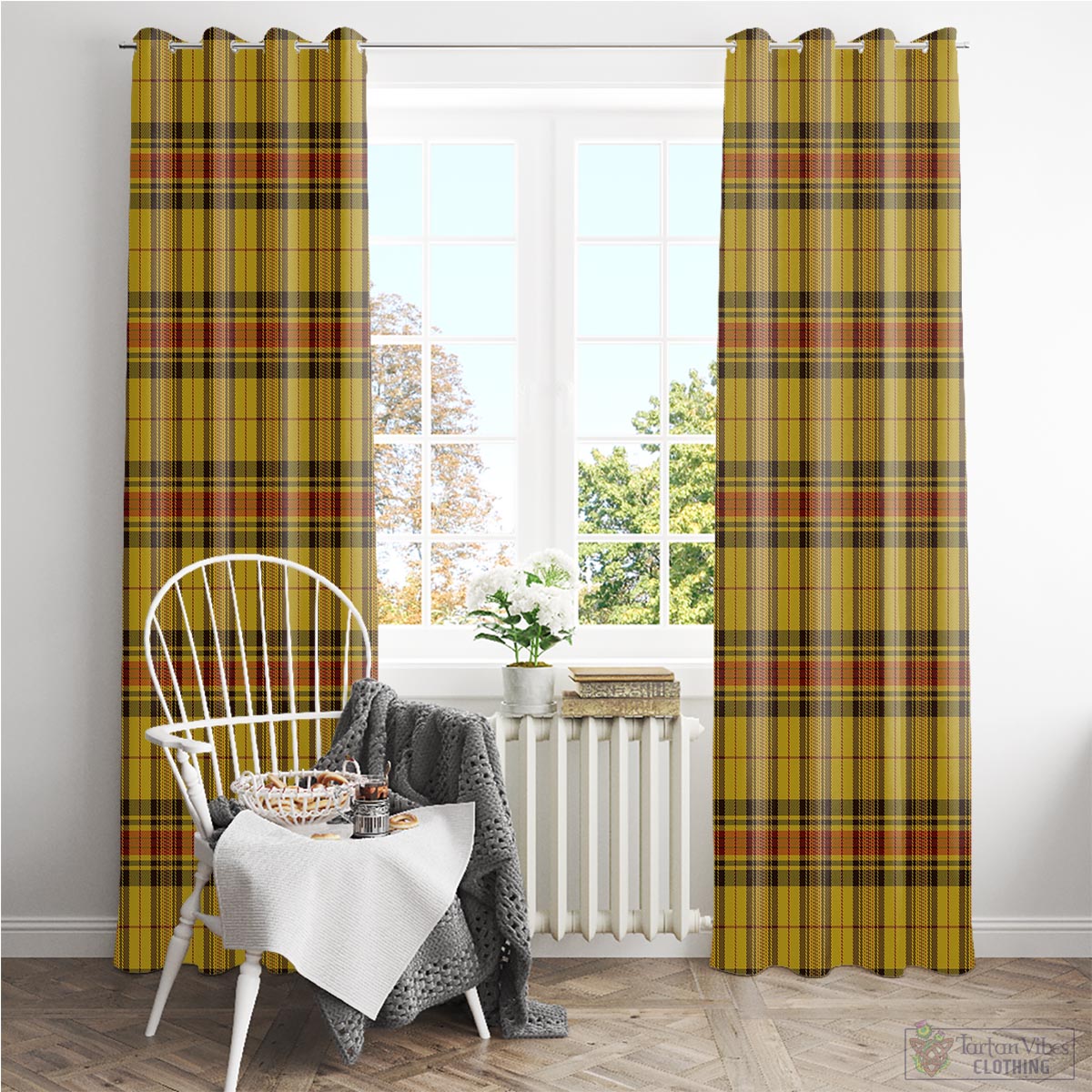 Morgan of Wales Tartan Window Curtain