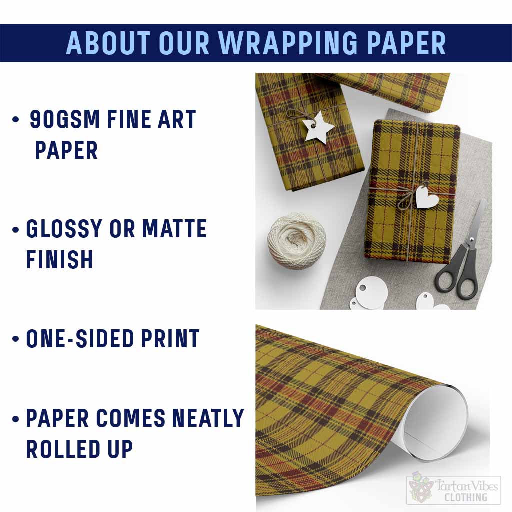 Morgan of Wales Tartan Wrapping Paper