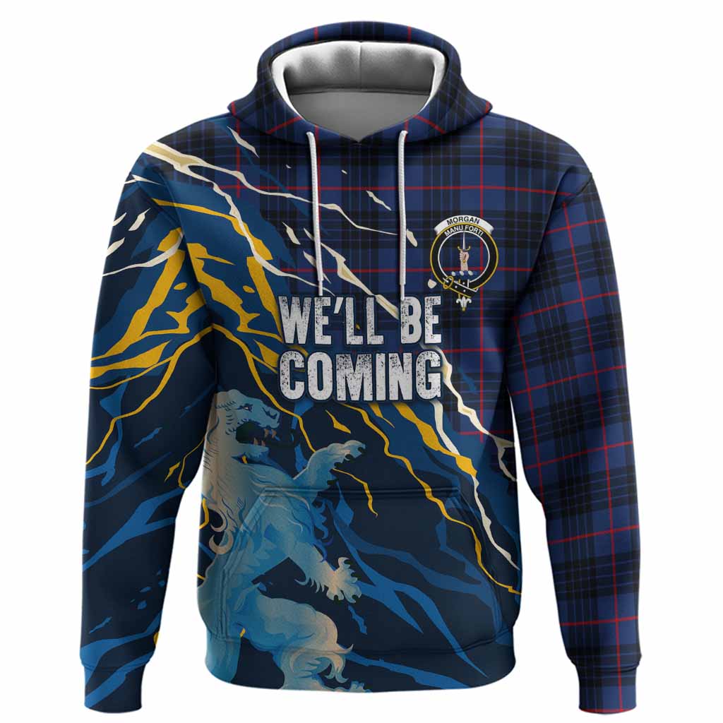 Morgan Scotland Tartan Hoodie WC2026 Football - We'll Be Coming