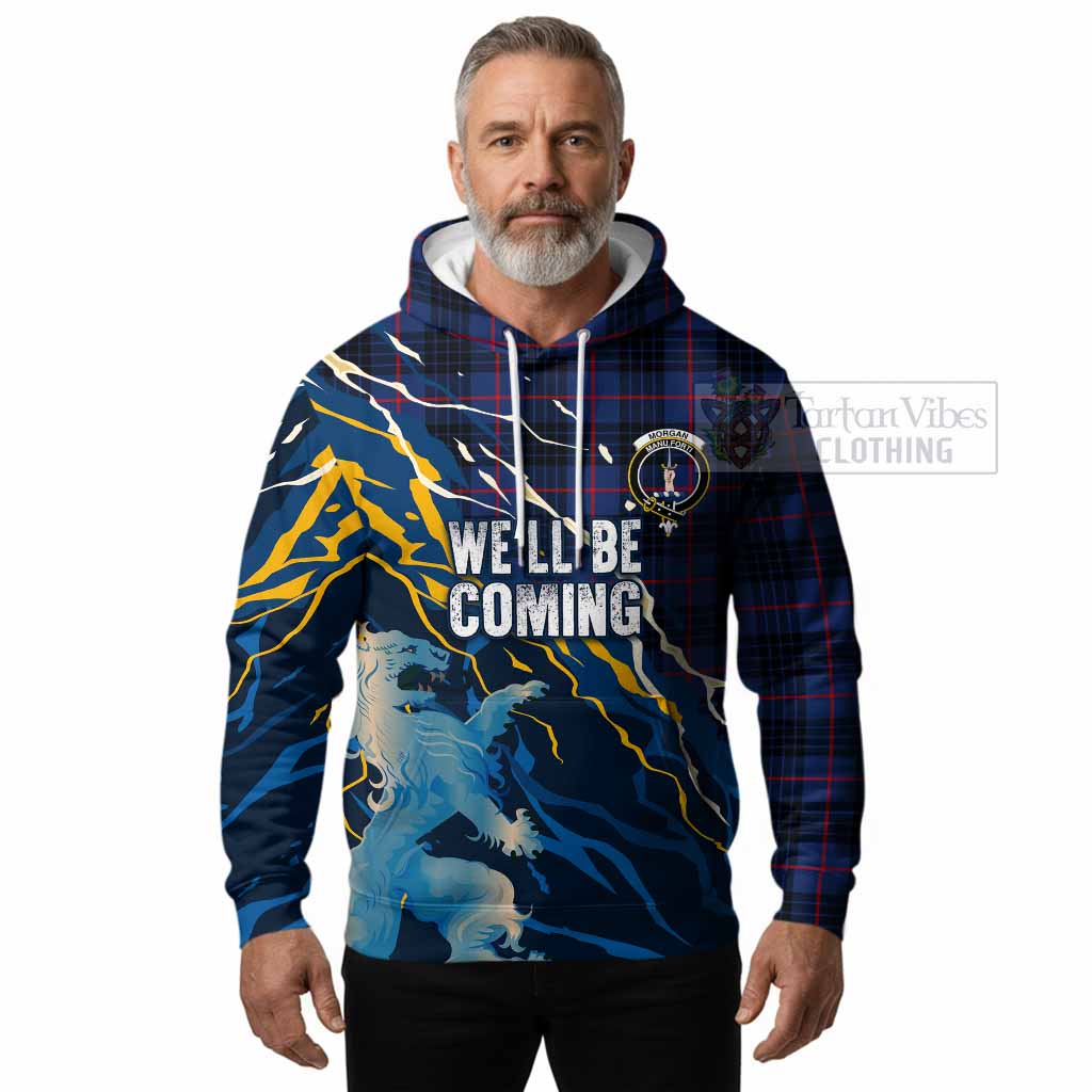 Morgan Scotland Tartan Hoodie WC2026 Football - We'll Be Coming