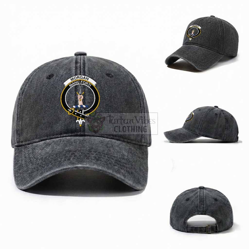 Morgan Scottish Clan Crest Washed Baseball Cap