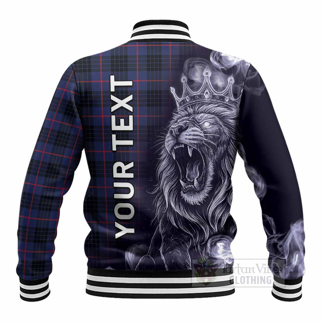 Morgan Tartan Baseball Jacket Roaring Lion Heritage