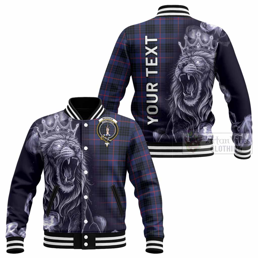 Morgan Tartan Baseball Jacket Roaring Lion Heritage