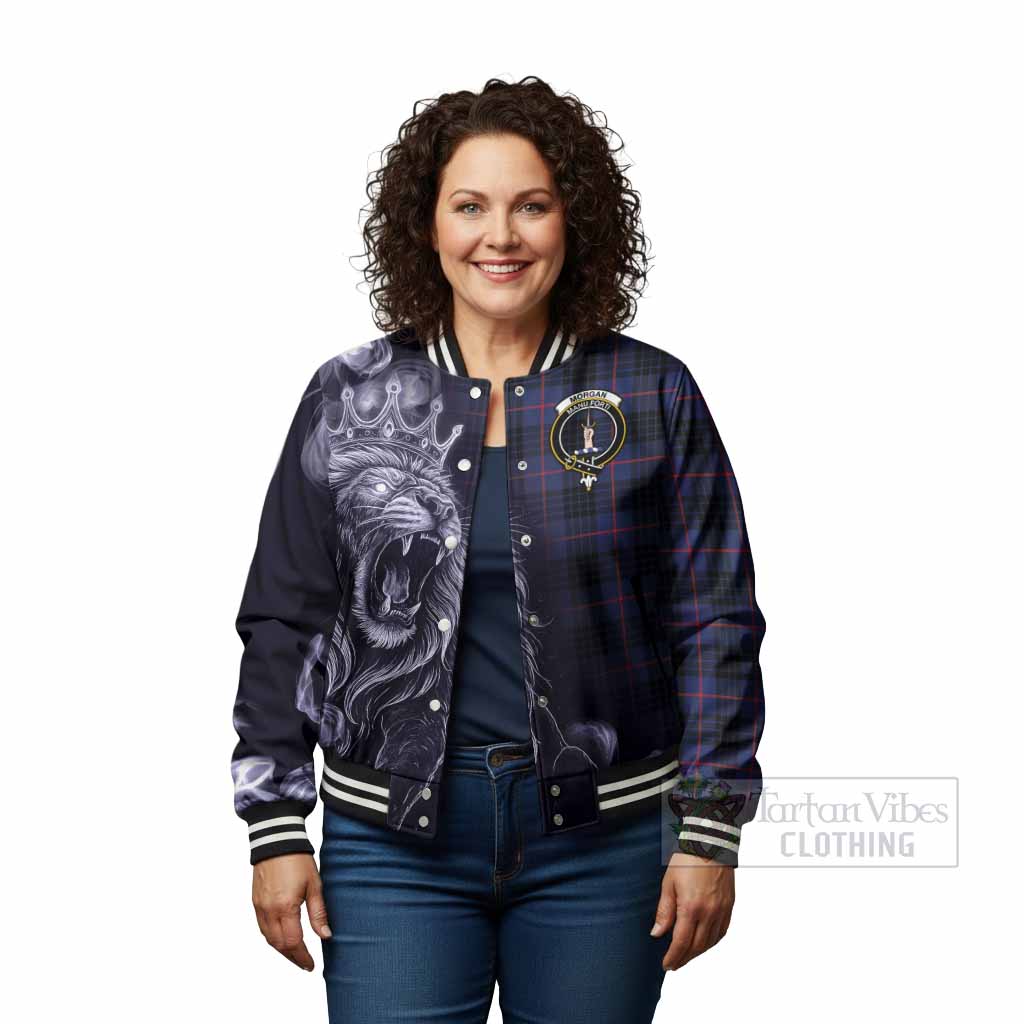 Morgan Tartan Baseball Jacket Roaring Lion Heritage