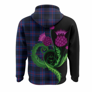Morgan Tartan Hoodie Traditional Scottish Thistle