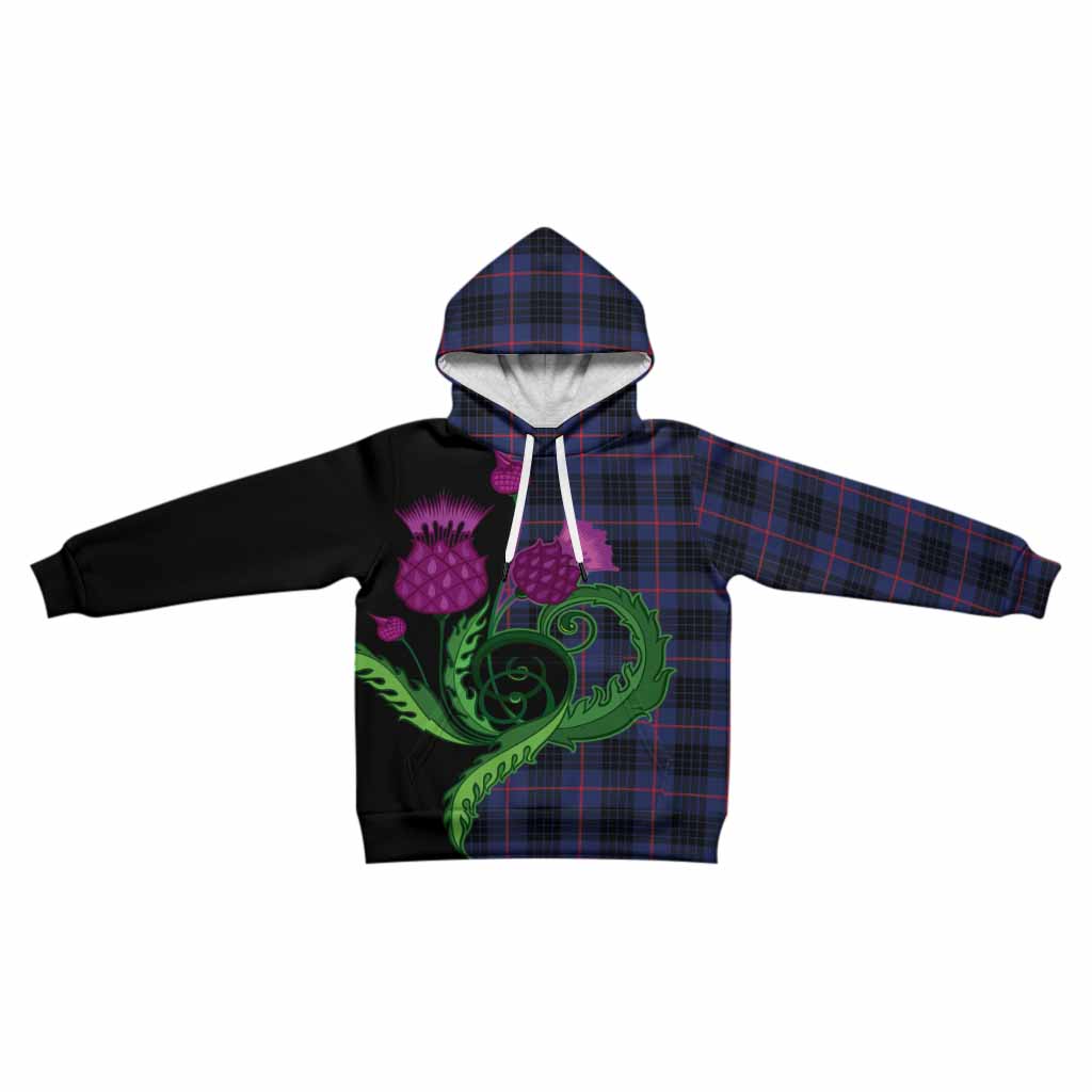 Morgan Tartan Kid Hoodie Traditional Scottish Thistle