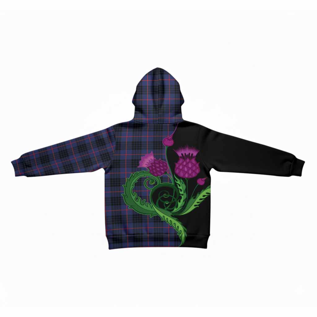 Morgan Tartan Kid Hoodie Traditional Scottish Thistle