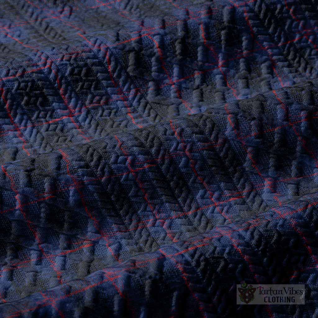 Morgan Tartan Men’s Polo Sweater Top with Family Crest