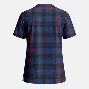 Morgan Tartan Scrub Top - Tartan Vibes Clothing