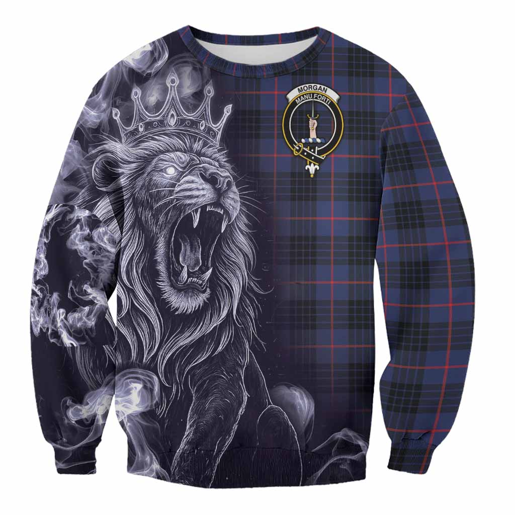 Morgan Tartan Sweatshirt Roaring Lion Heritage