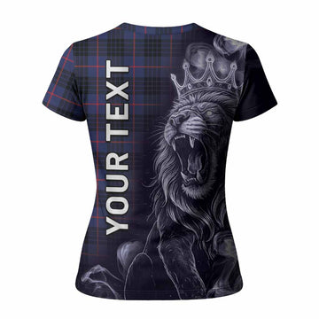 Morgan Tartan Women T shirt Roaring Lion Heritage