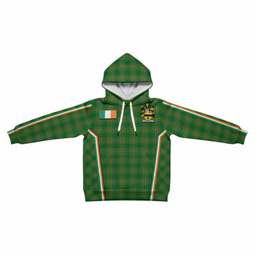 Morris Irish Clan Coat of Arm Tartan Kid Hoodie Flag Style