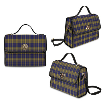 morris-of-wales-tartan-leather-strap-waterproof-canvas-bag