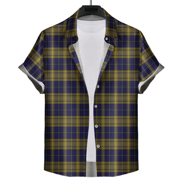 morris-of-wales-tartan-short-sleeve-button-down-shirt