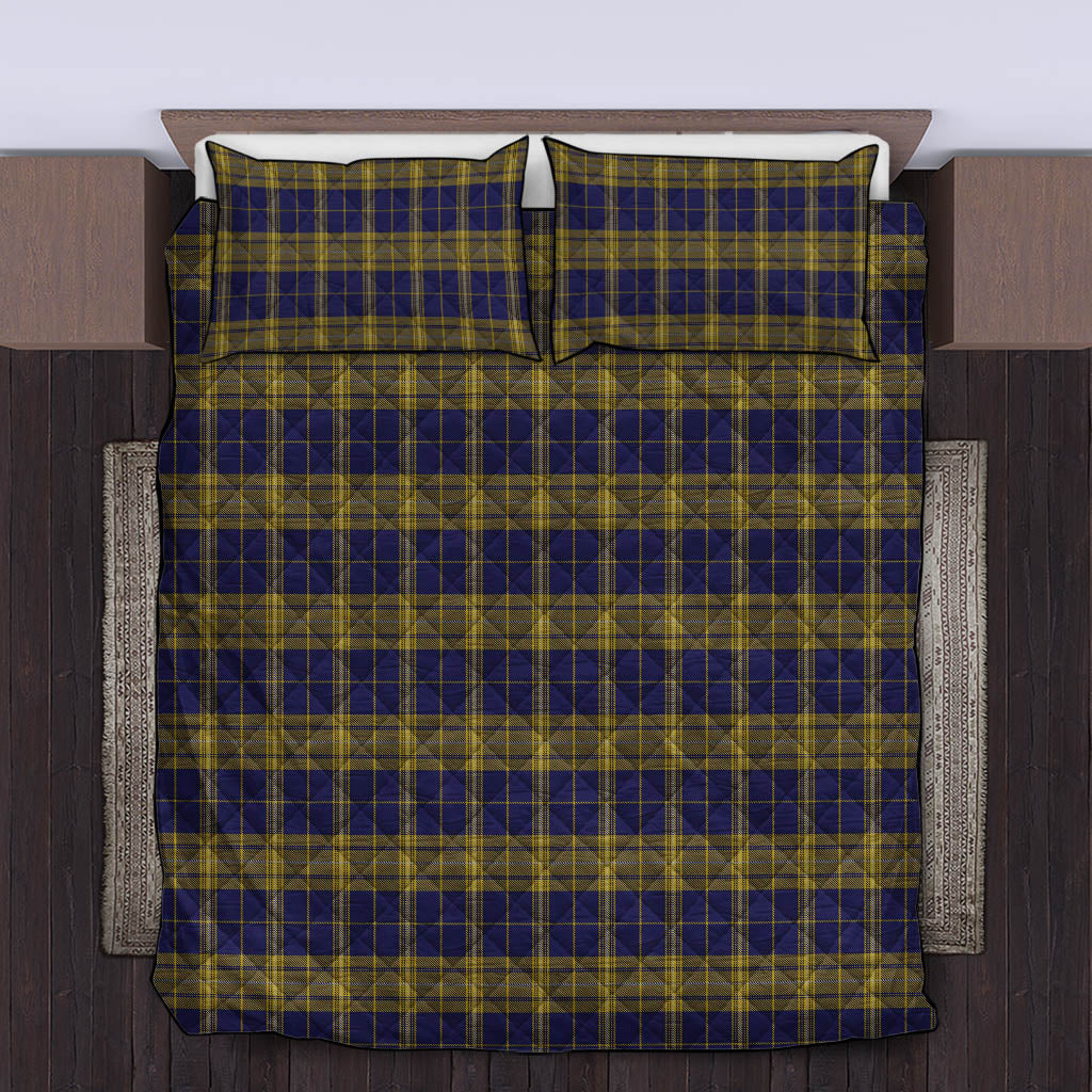 Morris of Wales Tartan Quilt Bed Set King - Tartan Vibes Clothing