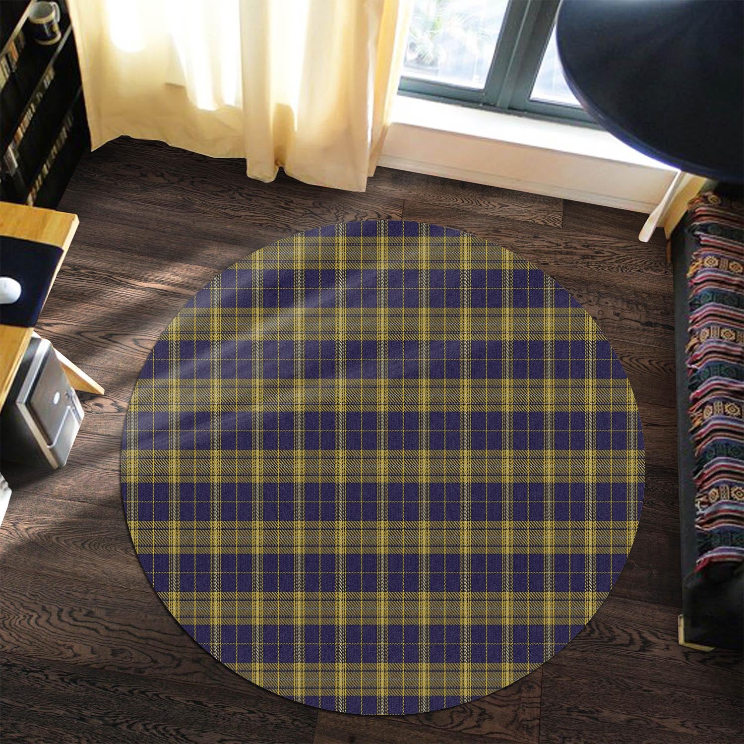 Morris of Wales Tartan Round Rug Premium Round Rug - Tartan Vibes Clothing