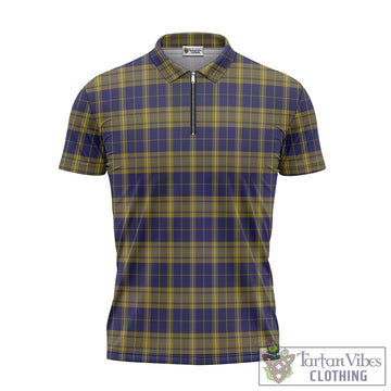 Morris of Wales Tartan Zipper Polo Shirt - Tartan Vibes Clothing
